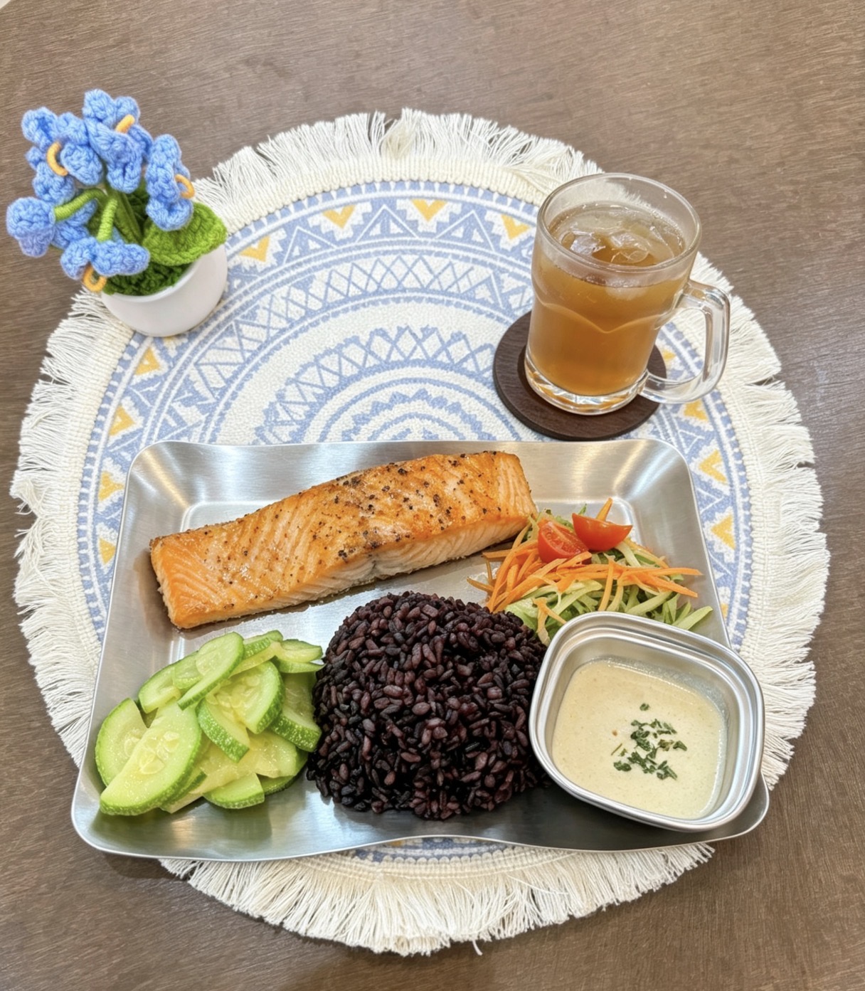 挪威極光鮭魚纖體飯